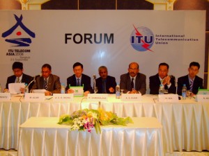 Mega panel at ITU Telecom Asia 2008