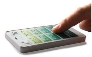 Braille phone