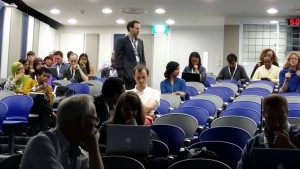 Audience at Data for Development session at ICTD 2015