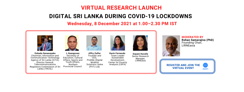Digital Sri Lanka during COVID-19 Lockdowns (Research Report)