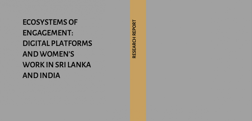 Research report: Digital platforms and women’s work in Sri Lanka and India