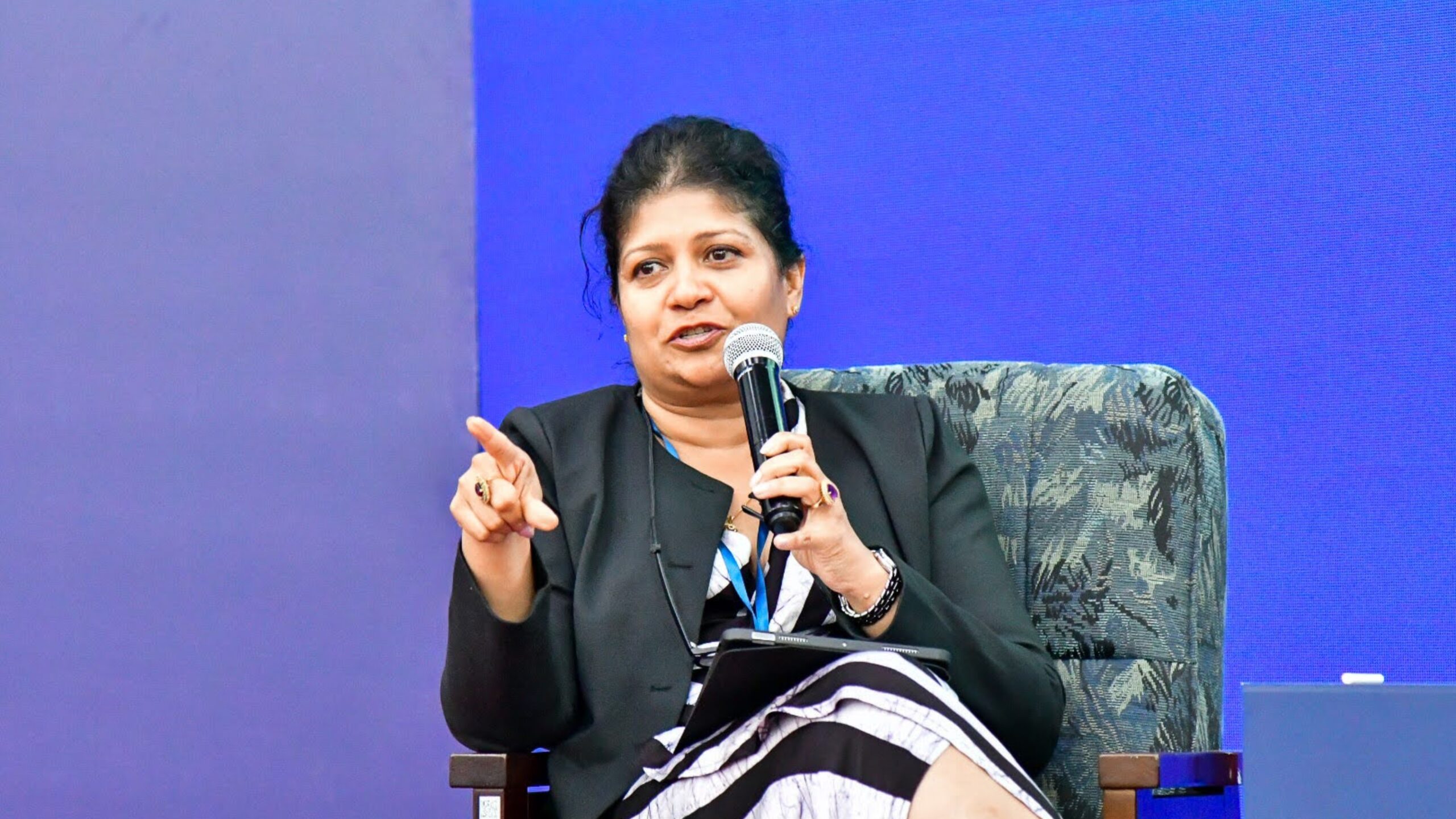 LIRNEasia CEO Helani Galpaya at the SIDS SAIs Symposium in the Maldives
